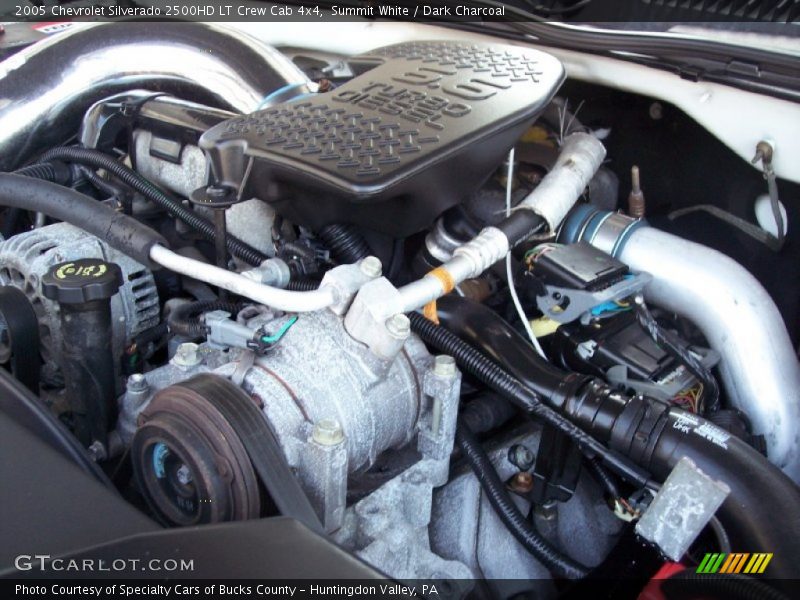 Summit White / Dark Charcoal 2005 Chevrolet Silverado 2500HD LT Crew Cab 4x4