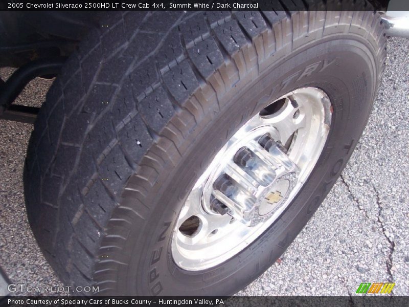 Summit White / Dark Charcoal 2005 Chevrolet Silverado 2500HD LT Crew Cab 4x4