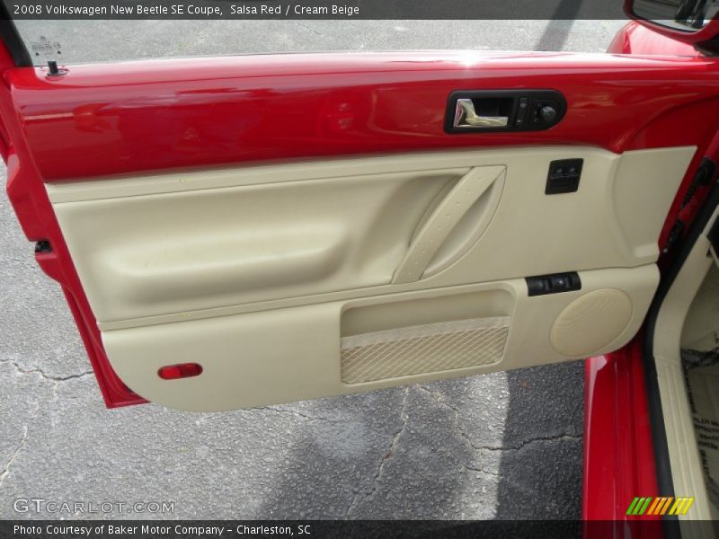 Salsa Red / Cream Beige 2008 Volkswagen New Beetle SE Coupe