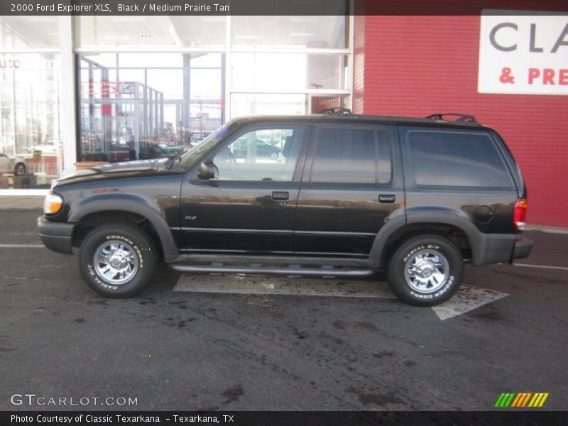 Black / Medium Prairie Tan 2000 Ford Explorer XLS