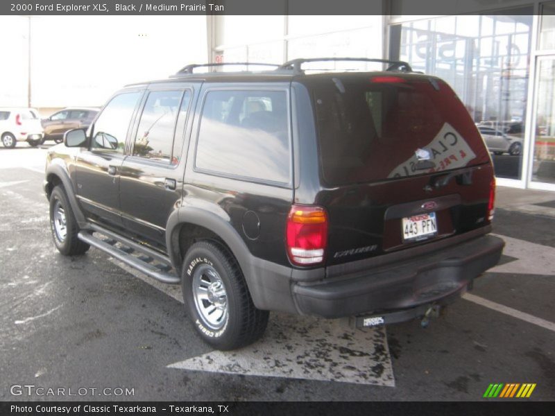 Black / Medium Prairie Tan 2000 Ford Explorer XLS