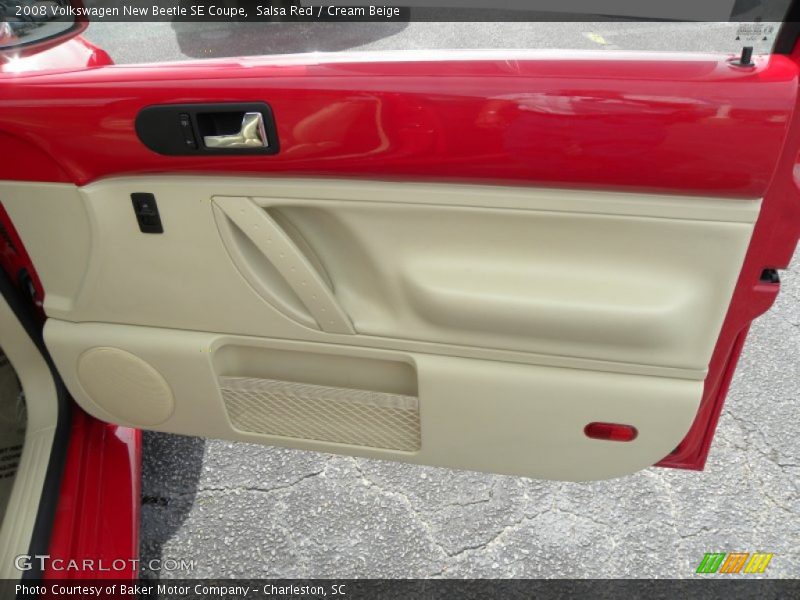 Salsa Red / Cream Beige 2008 Volkswagen New Beetle SE Coupe