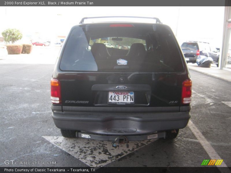 Black / Medium Prairie Tan 2000 Ford Explorer XLS