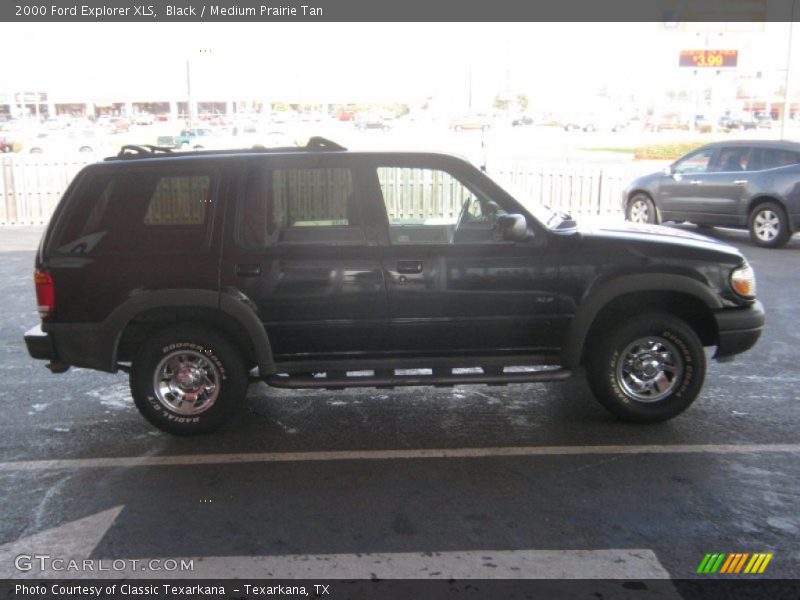 Black / Medium Prairie Tan 2000 Ford Explorer XLS