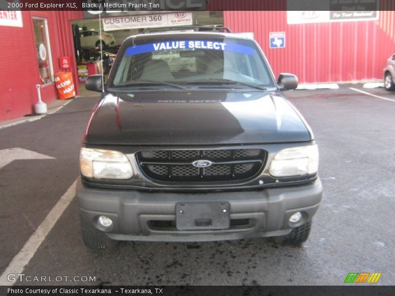 Black / Medium Prairie Tan 2000 Ford Explorer XLS