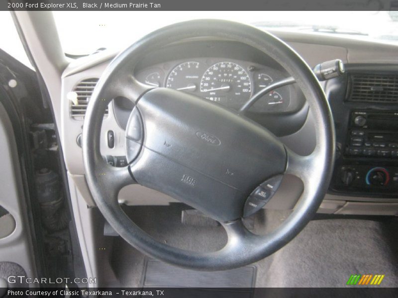 Black / Medium Prairie Tan 2000 Ford Explorer XLS