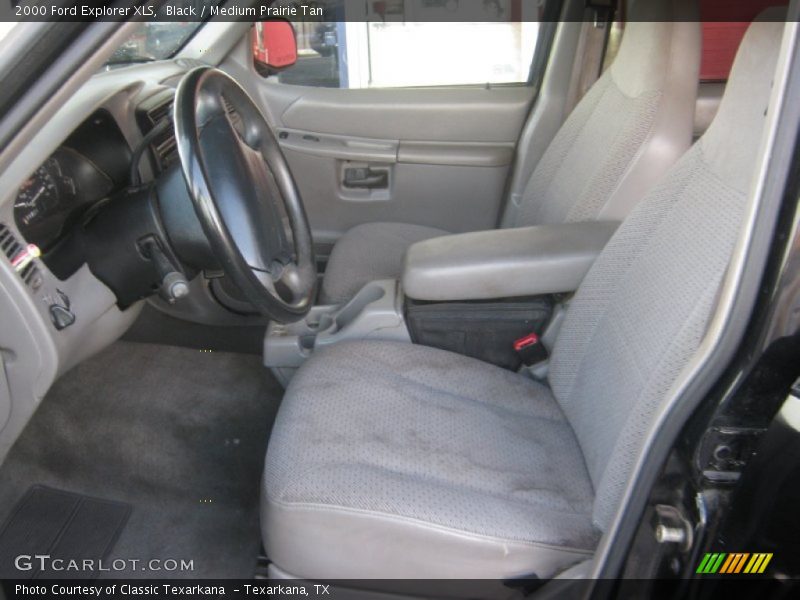 Black / Medium Prairie Tan 2000 Ford Explorer XLS