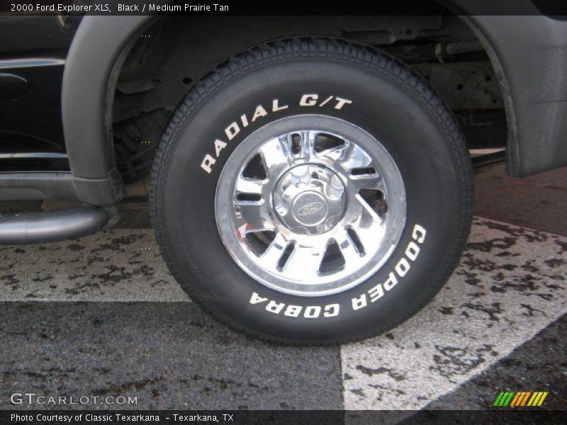 Black / Medium Prairie Tan 2000 Ford Explorer XLS