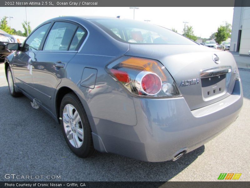 Ocean Gray / Charcoal 2012 Nissan Altima 2.5 SL