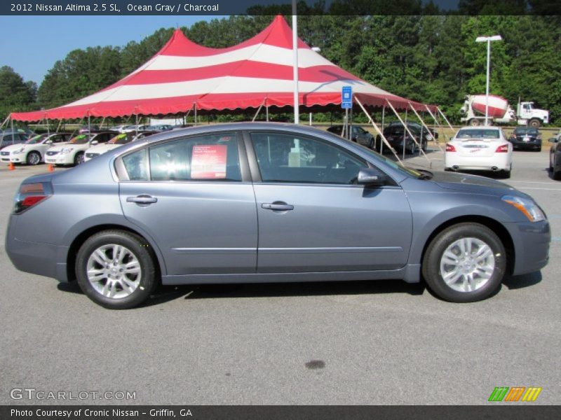 Ocean Gray / Charcoal 2012 Nissan Altima 2.5 SL