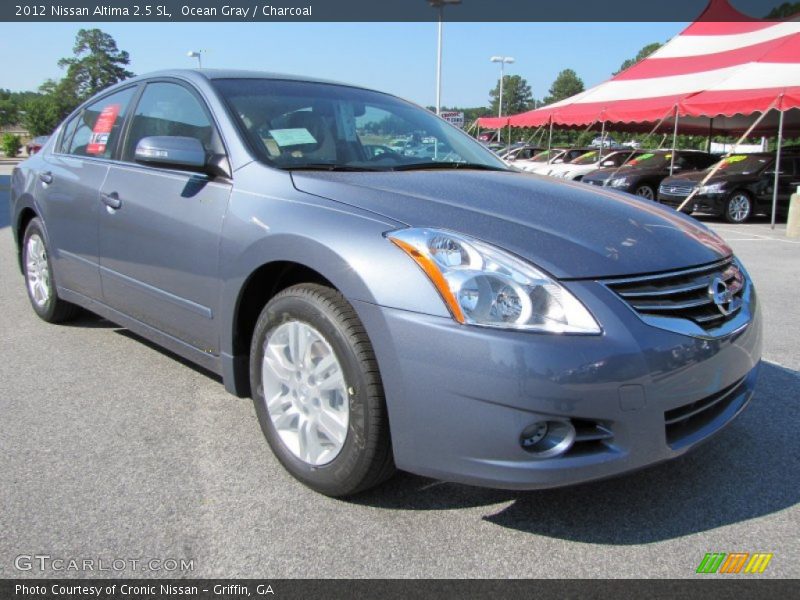Ocean Gray / Charcoal 2012 Nissan Altima 2.5 SL