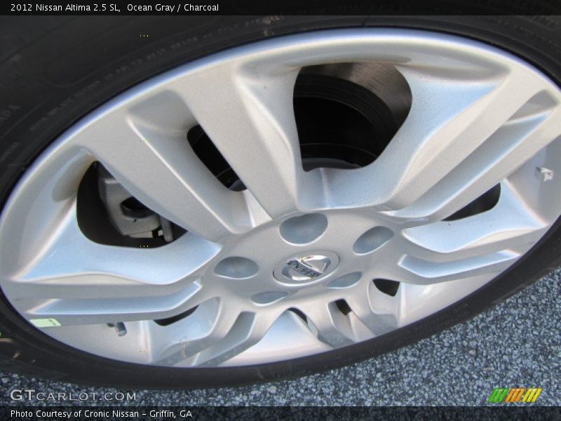 Ocean Gray / Charcoal 2012 Nissan Altima 2.5 SL
