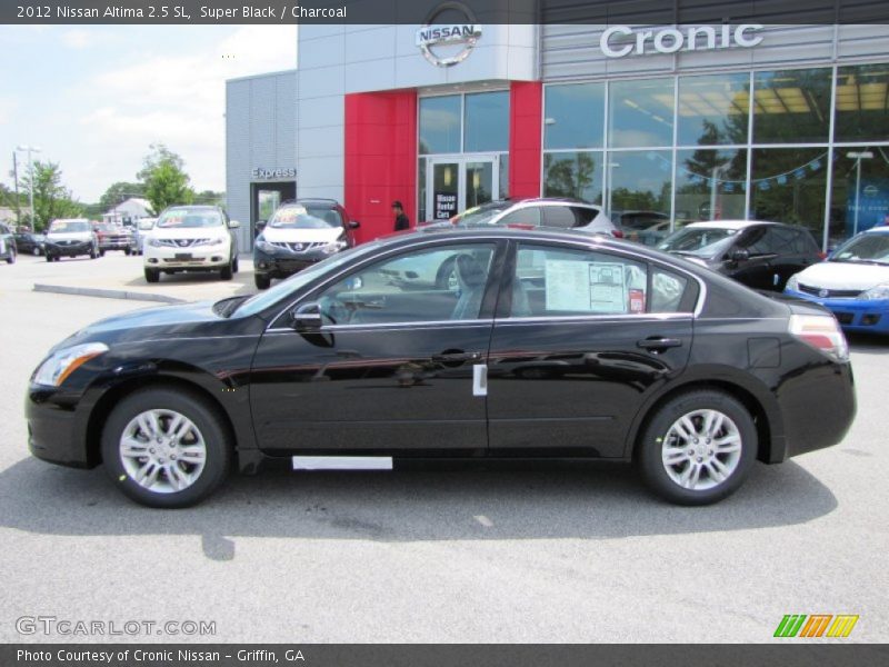 Super Black / Charcoal 2012 Nissan Altima 2.5 SL