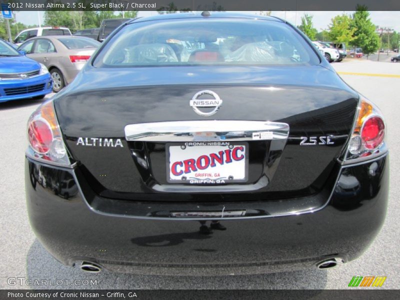 Super Black / Charcoal 2012 Nissan Altima 2.5 SL