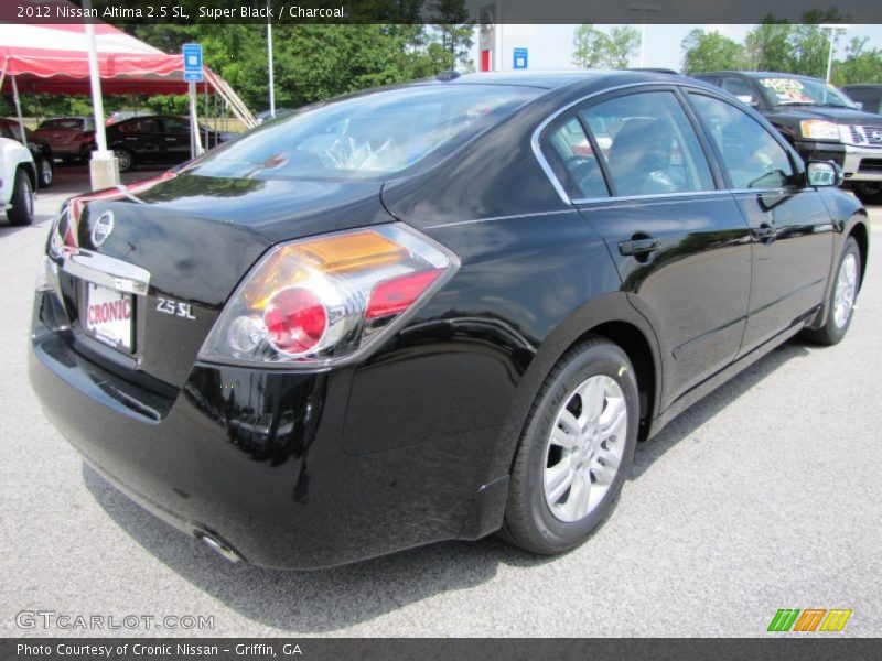 Super Black / Charcoal 2012 Nissan Altima 2.5 SL