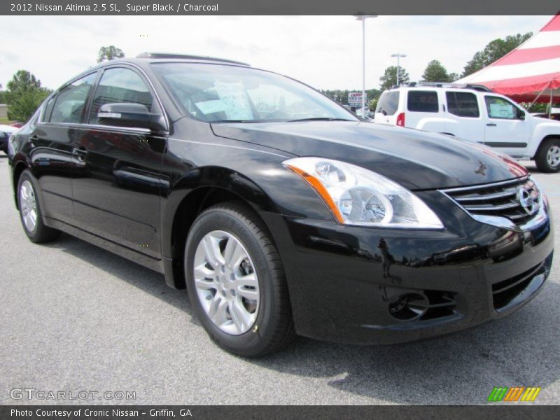 Super Black / Charcoal 2012 Nissan Altima 2.5 SL