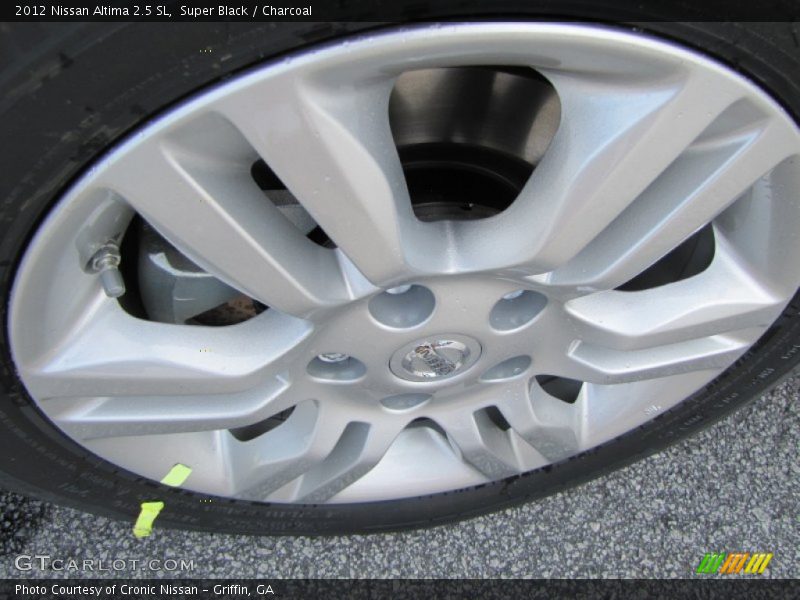 Super Black / Charcoal 2012 Nissan Altima 2.5 SL