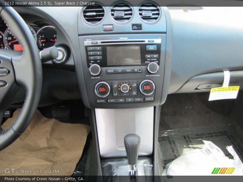 Super Black / Charcoal 2012 Nissan Altima 2.5 SL