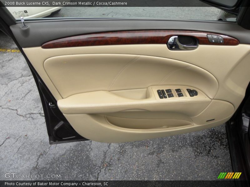 Dark Crimson Metallic / Cocoa/Cashmere 2008 Buick Lucerne CXS