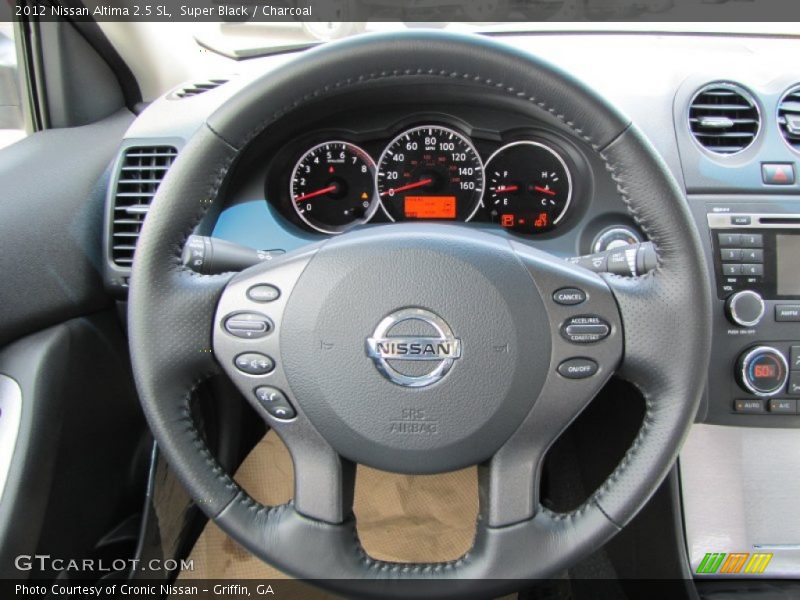 Super Black / Charcoal 2012 Nissan Altima 2.5 SL