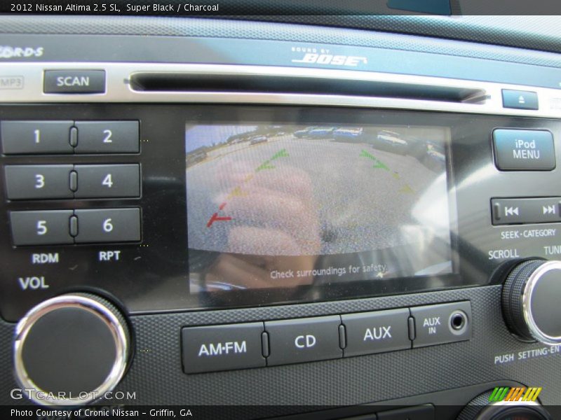 Super Black / Charcoal 2012 Nissan Altima 2.5 SL