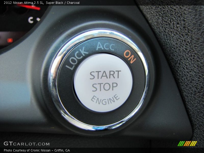 Super Black / Charcoal 2012 Nissan Altima 2.5 SL