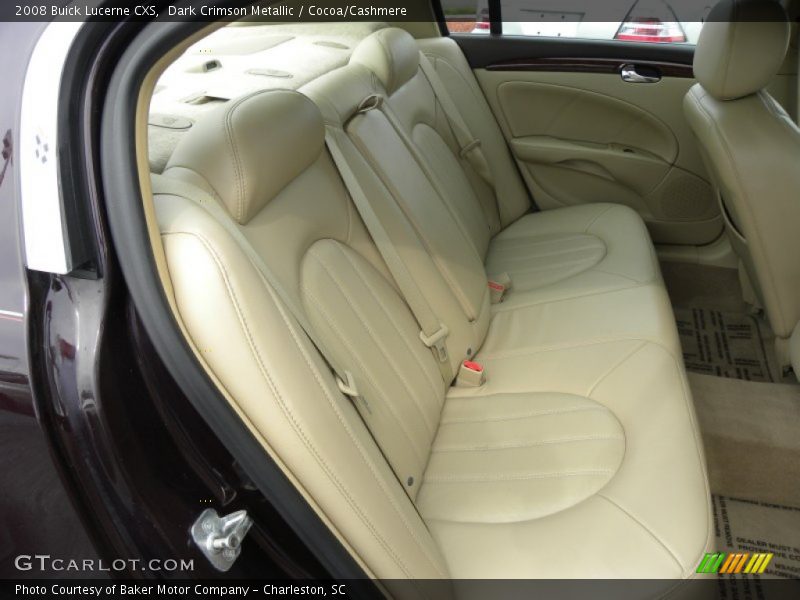 Dark Crimson Metallic / Cocoa/Cashmere 2008 Buick Lucerne CXS
