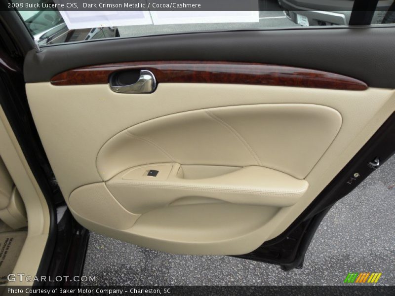 Dark Crimson Metallic / Cocoa/Cashmere 2008 Buick Lucerne CXS