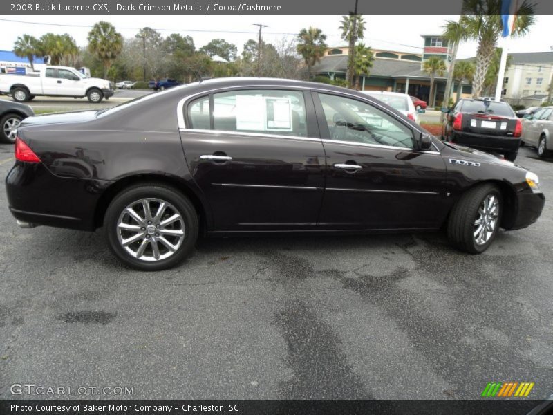 Dark Crimson Metallic / Cocoa/Cashmere 2008 Buick Lucerne CXS