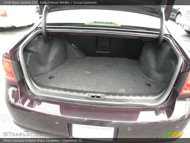 Dark Crimson Metallic / Cocoa/Cashmere 2008 Buick Lucerne CXS
