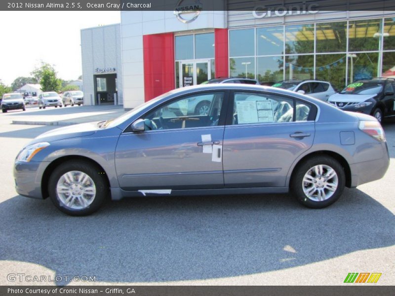 Ocean Gray / Charcoal 2012 Nissan Altima 2.5 S