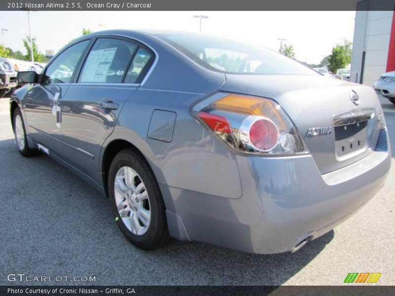Ocean Gray / Charcoal 2012 Nissan Altima 2.5 S