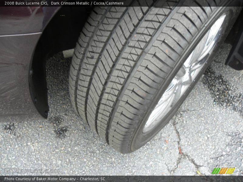 Dark Crimson Metallic / Cocoa/Cashmere 2008 Buick Lucerne CXS