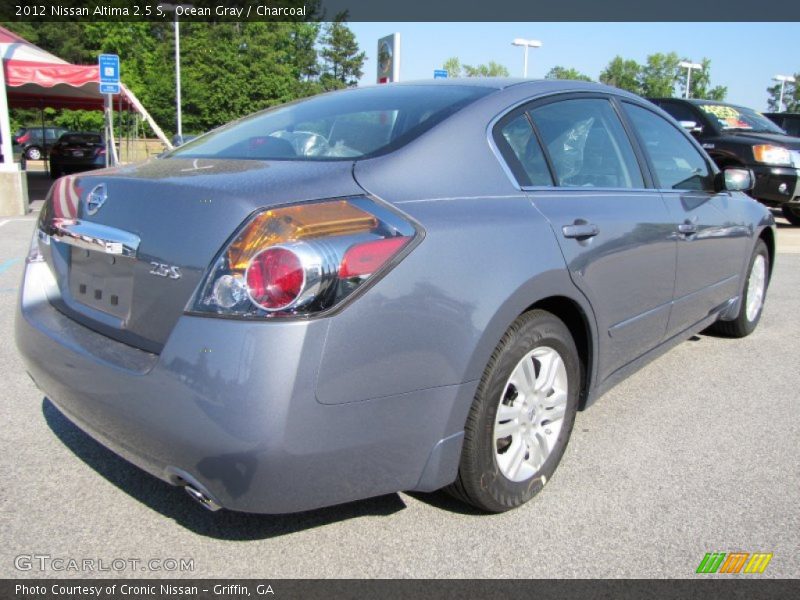 Ocean Gray / Charcoal 2012 Nissan Altima 2.5 S