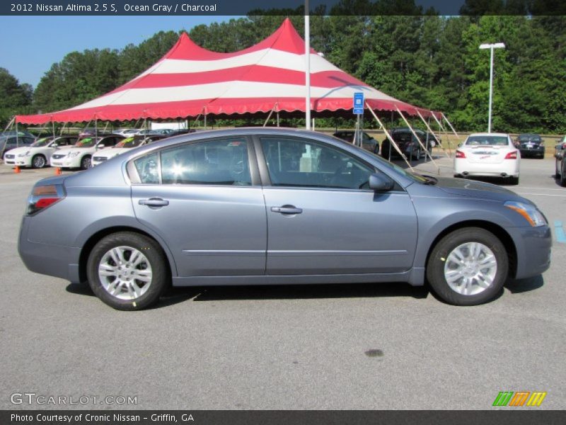 Ocean Gray / Charcoal 2012 Nissan Altima 2.5 S