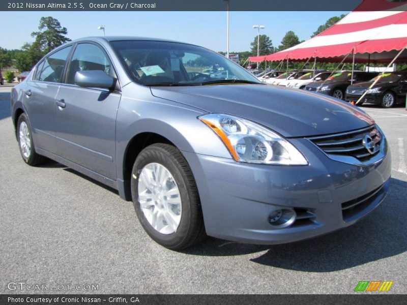 Ocean Gray / Charcoal 2012 Nissan Altima 2.5 S