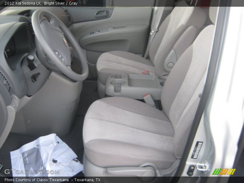 Bright Silver / Gray 2012 Kia Sedona LX
