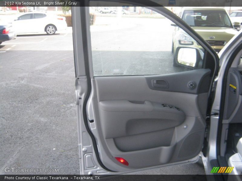 Bright Silver / Gray 2012 Kia Sedona LX