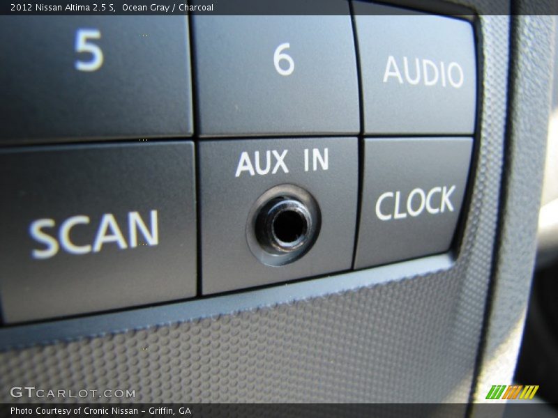 Ocean Gray / Charcoal 2012 Nissan Altima 2.5 S