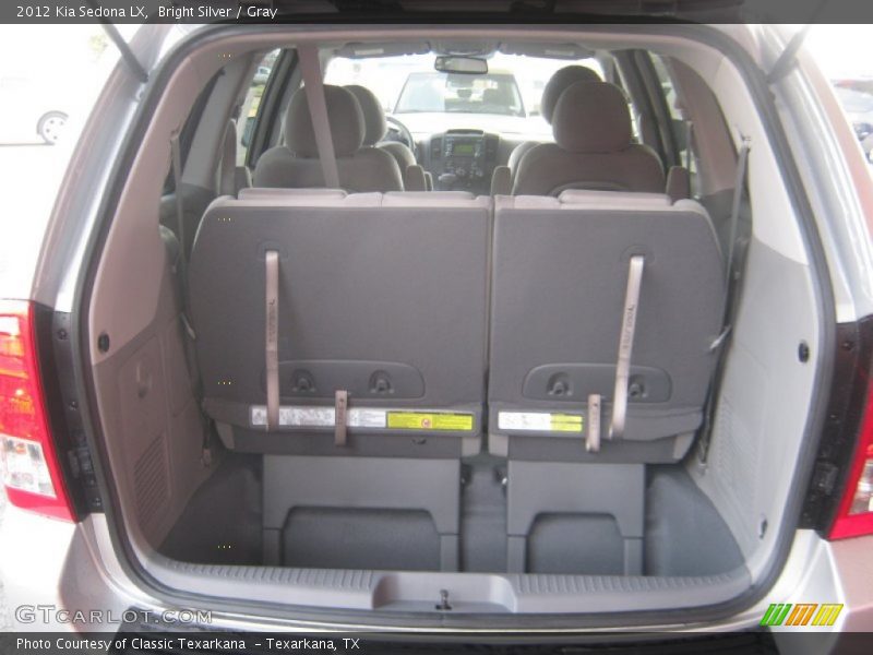 Bright Silver / Gray 2012 Kia Sedona LX