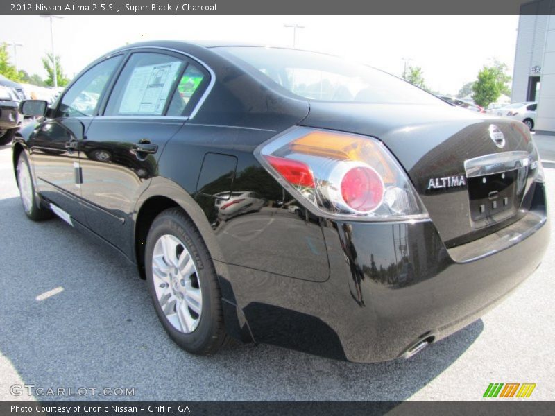 Super Black / Charcoal 2012 Nissan Altima 2.5 SL