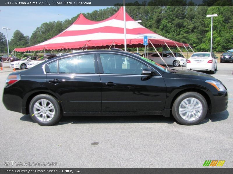 Super Black / Charcoal 2012 Nissan Altima 2.5 SL