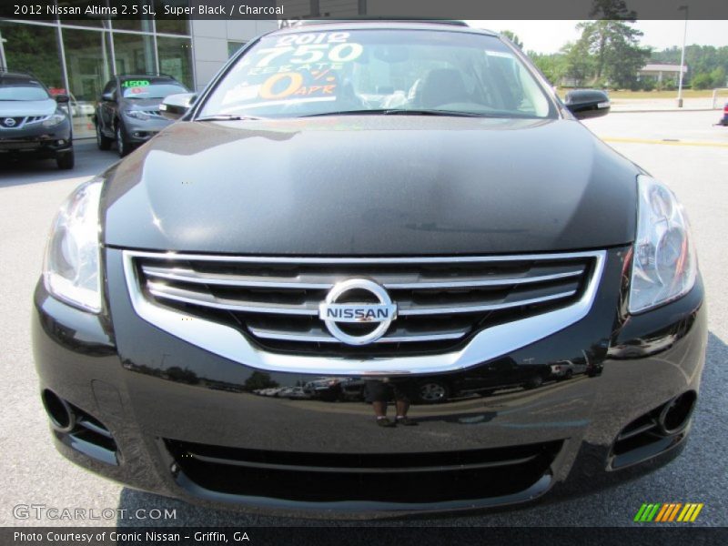 Super Black / Charcoal 2012 Nissan Altima 2.5 SL