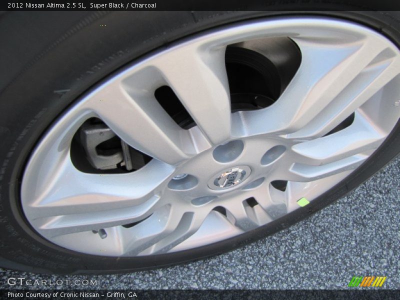 Super Black / Charcoal 2012 Nissan Altima 2.5 SL