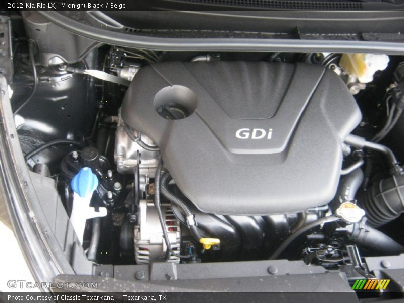 Midnight Black / Beige 2012 Kia Rio LX