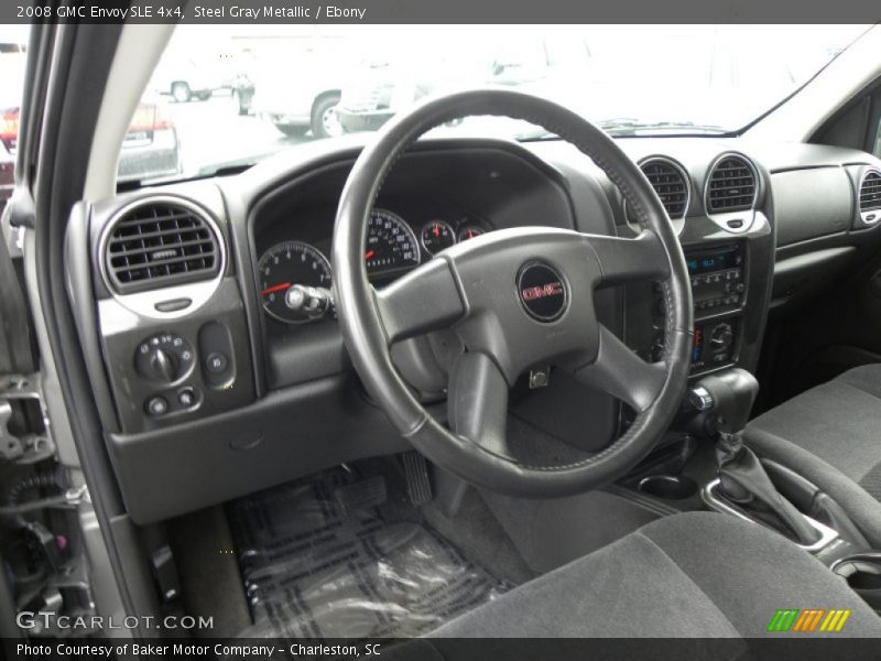 Steel Gray Metallic / Ebony 2008 GMC Envoy SLE 4x4