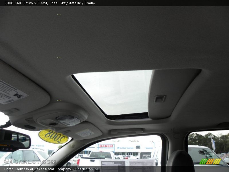 Steel Gray Metallic / Ebony 2008 GMC Envoy SLE 4x4