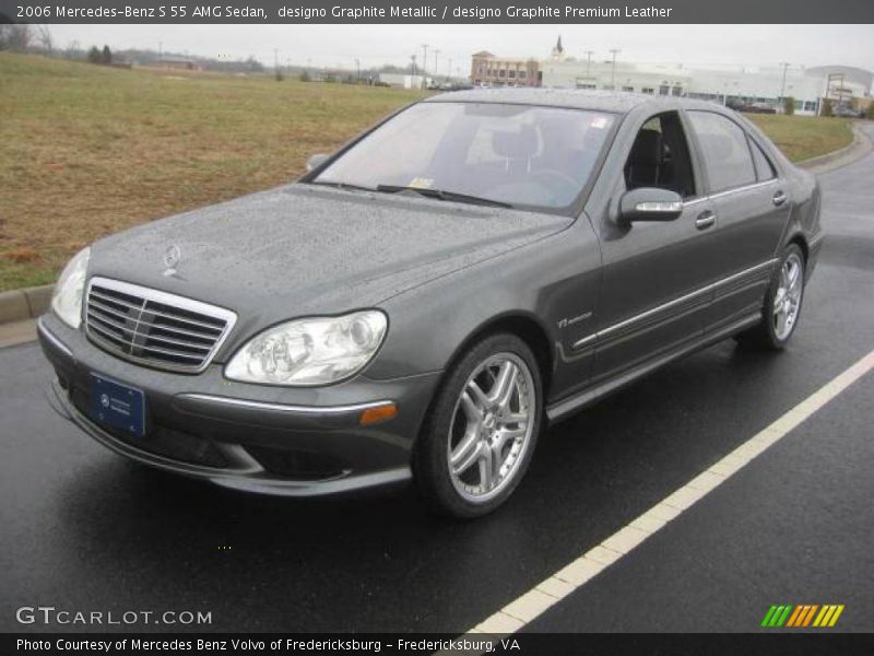 designo Graphite Metallic / designo Graphite Premium Leather 2006 Mercedes-Benz S 55 AMG Sedan
