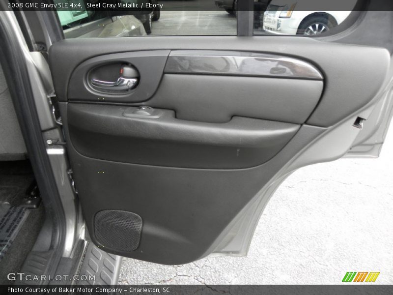Steel Gray Metallic / Ebony 2008 GMC Envoy SLE 4x4