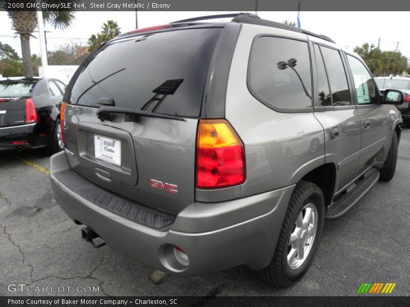 Steel Gray Metallic / Ebony 2008 GMC Envoy SLE 4x4